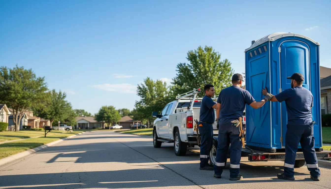 Portable Toilet Rental in Eaton Rapids, MI near me